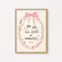 Sweet Girl Room Wall Art