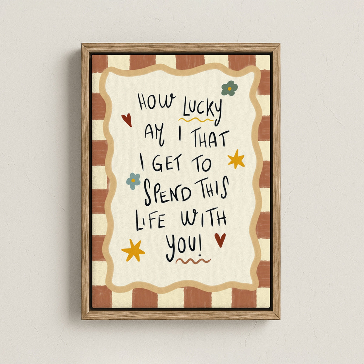 Framed canvas