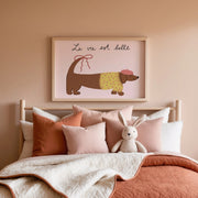 French Dog – Nursery & kids wall art