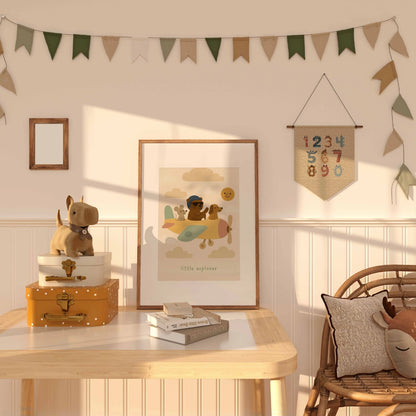 Little Explorer Nursery Print