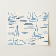 Sailboat Coastal – Coastal Wall Art