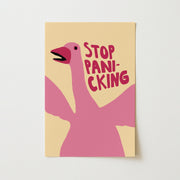 Stop Panicking – Maximalist Wall Art