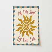 In The Sun By The Sea - Poster costiero