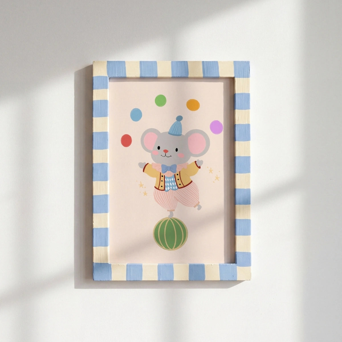 Whimsical Nursery Wall Art, Circus Nursery Decor