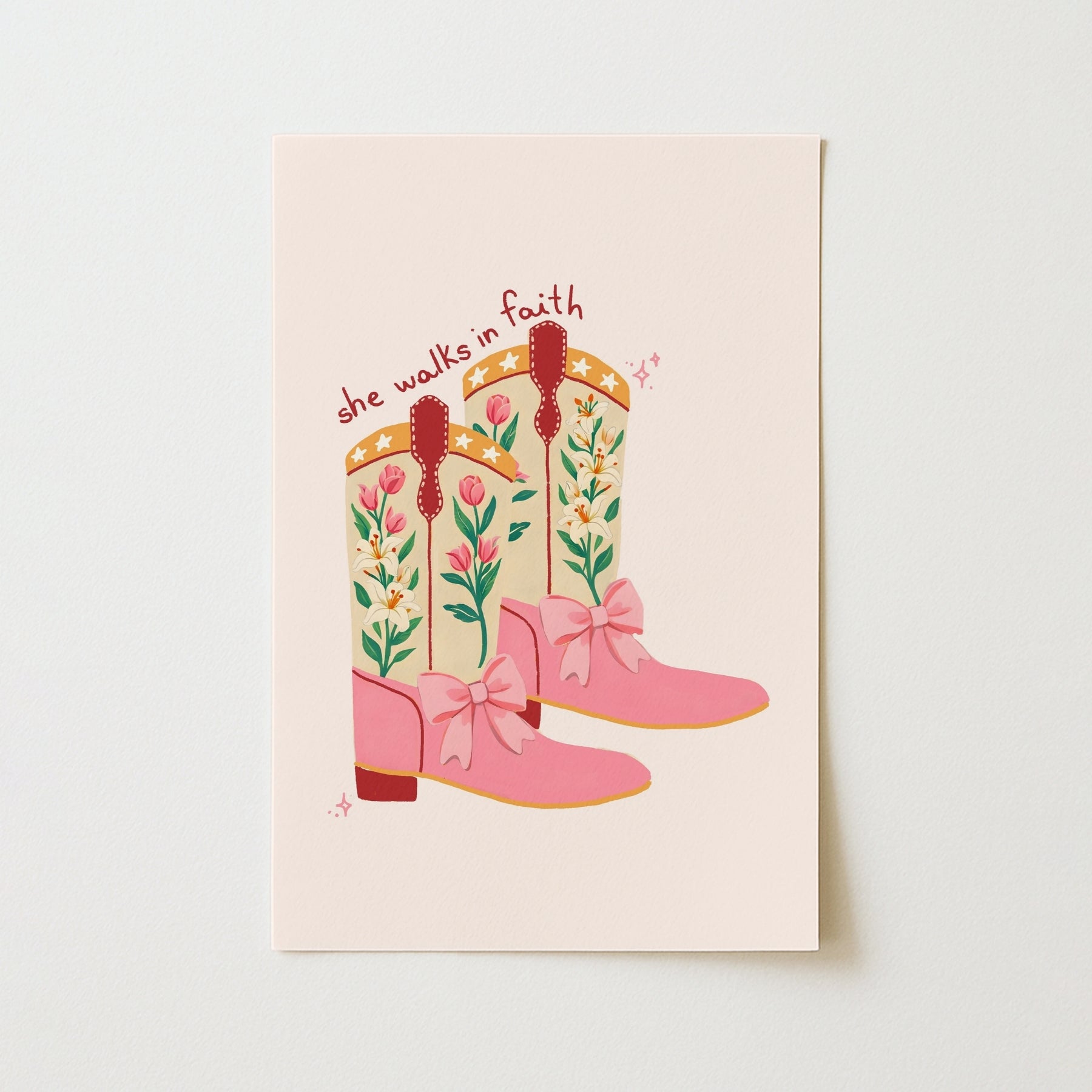 Feminine Faith Decor, Christian Wall Decor