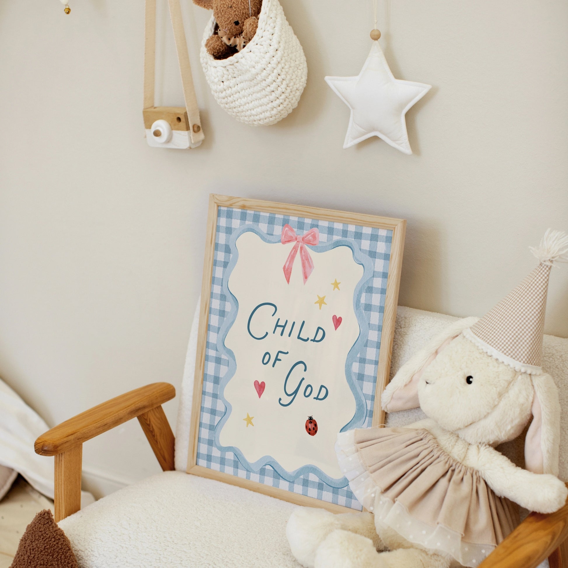 Modern Christian Nursery Decor, Christian Nursery Decor