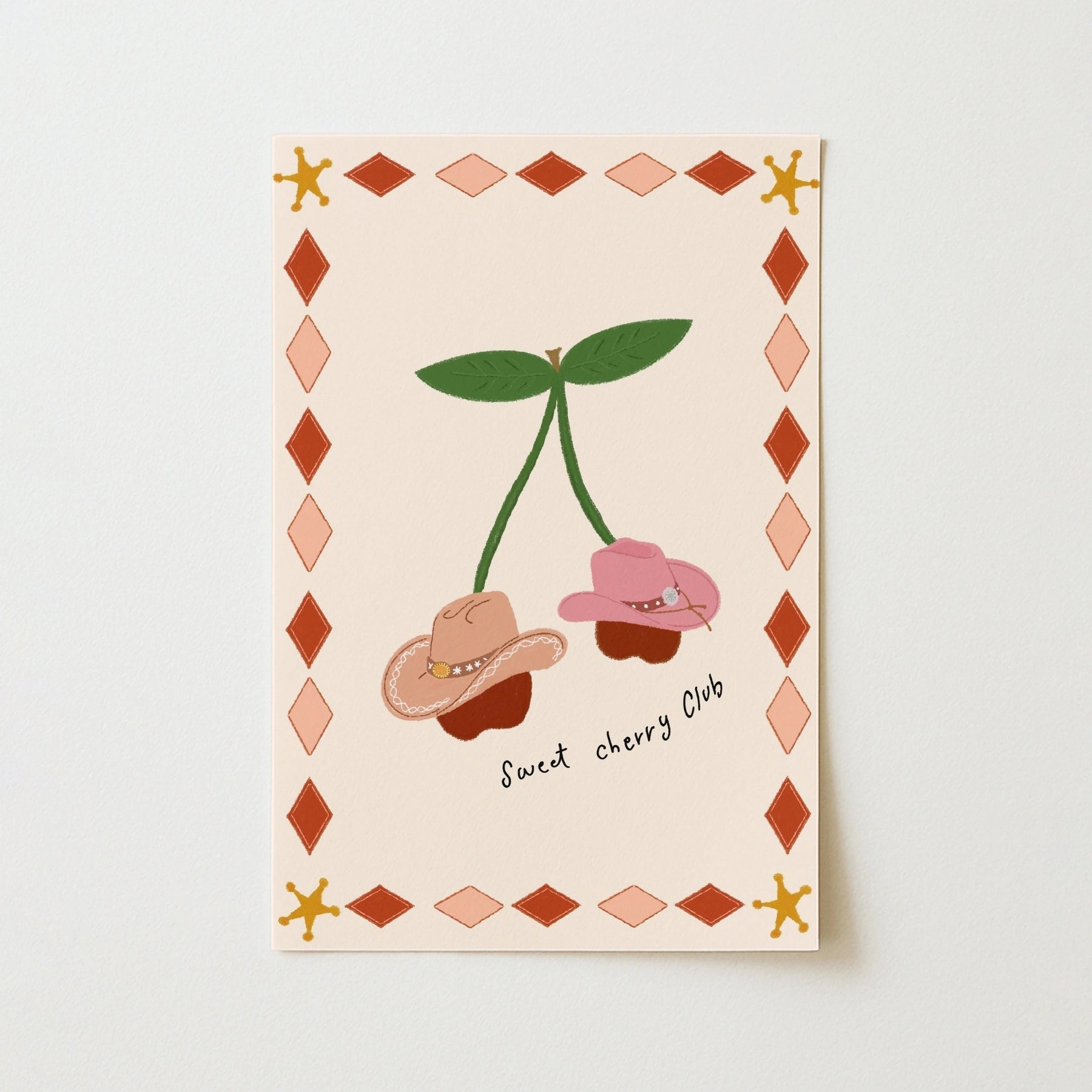 Affiche « Sweet Cherry Club »
