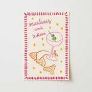 Martinis and Bikini – Kitchen Wall Art