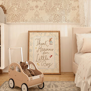 Thank Heavens for Little Boy – Nursery & kids wall art