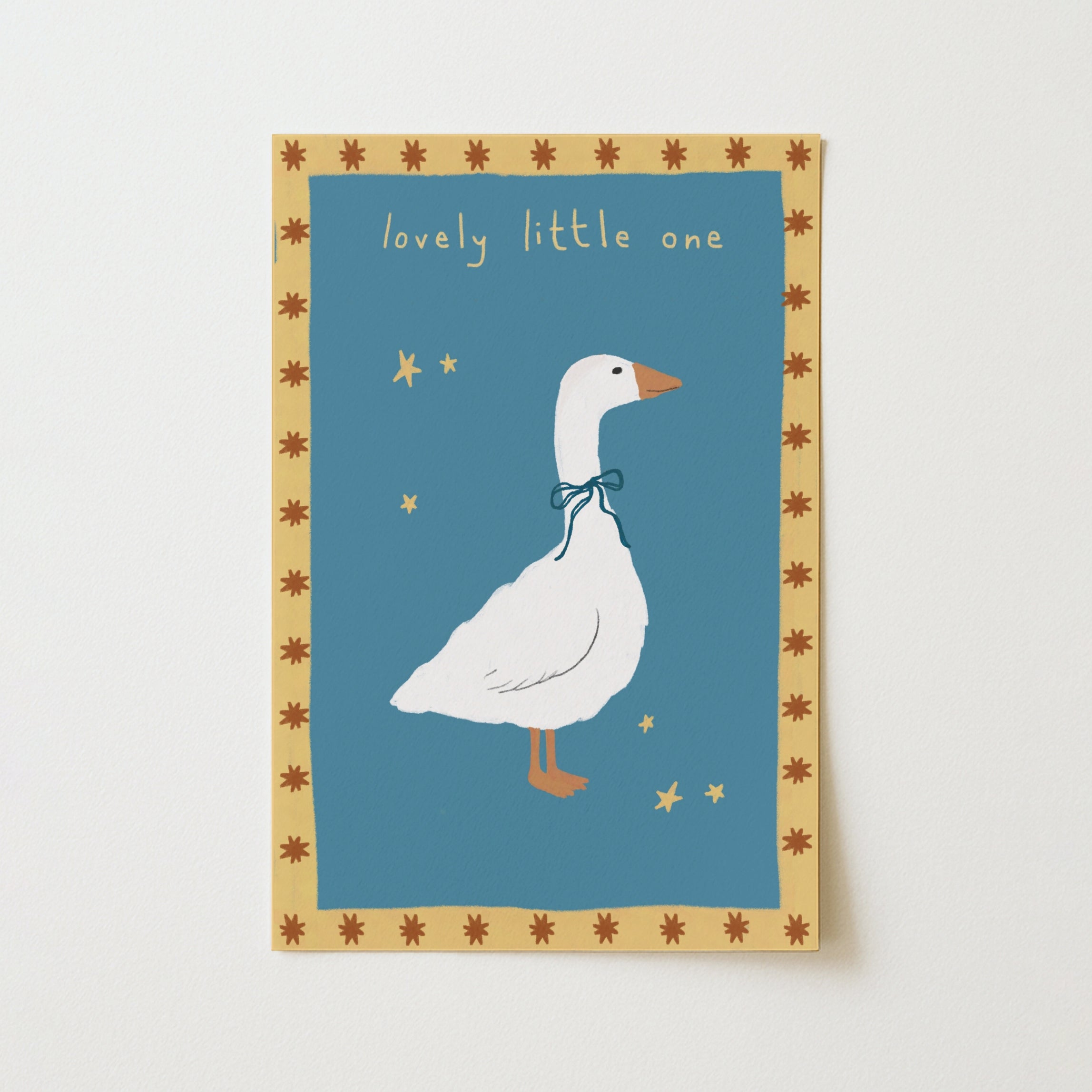 Goose Nursery Wall Art