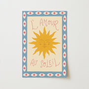 L Amour au Soleil - Poster costiero