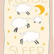 Please Sleep – Nursery & kids wall art