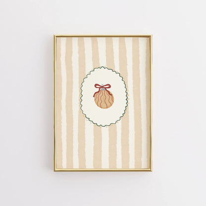 Christmas Ornament Wall Art