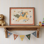 Little Tiger's Magical Ride – Nursery & Kids Wall Art