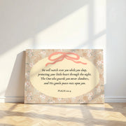 Faith Based Baby Room Art – Décoration murale sur toile pour chambre de bébé et d’enfant