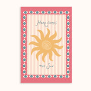 Sunshine Crab & Seashells – Coastal Wall Art Set of 2
