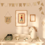 Skateboard Giraffe – Nursery & kids wall art