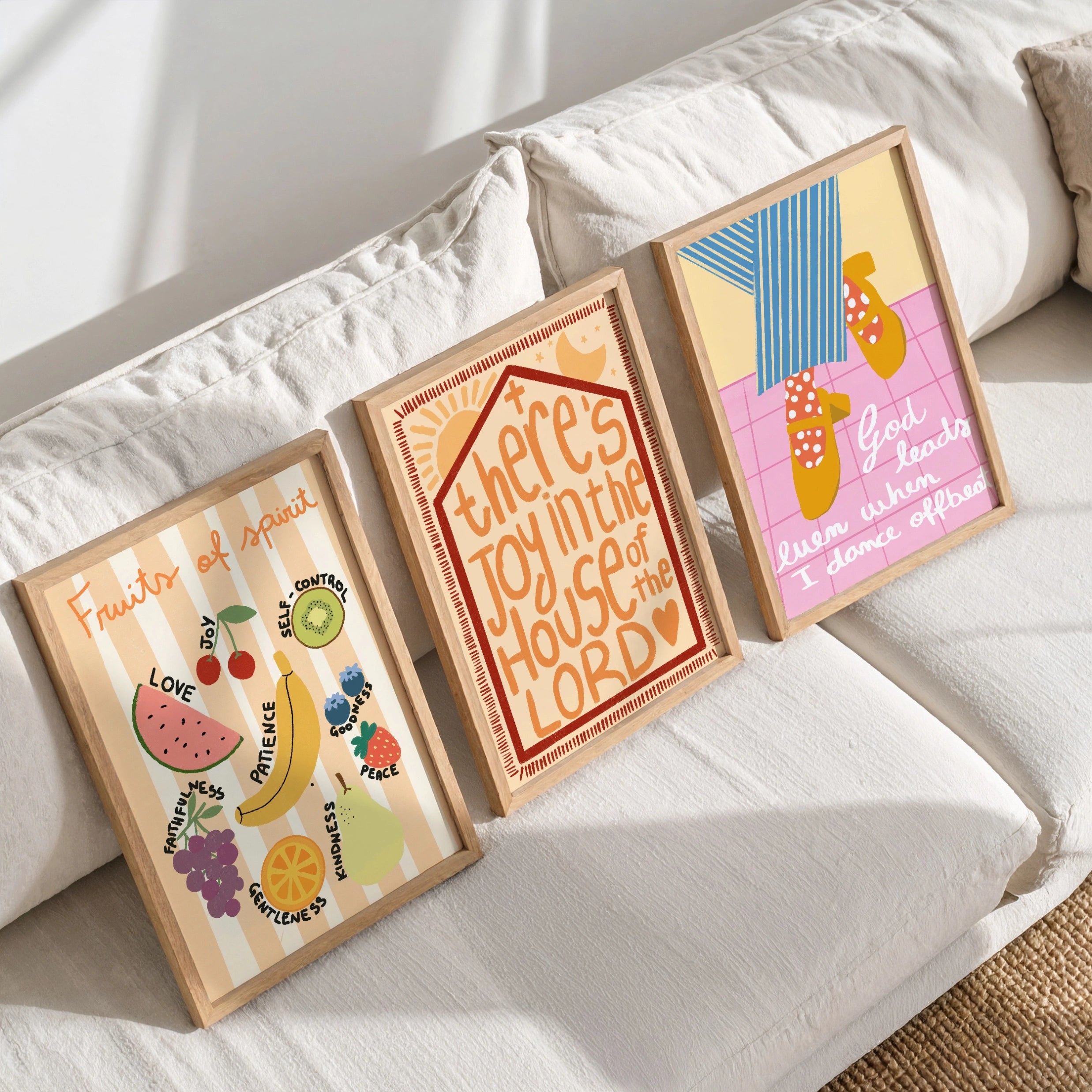 Christian Wall Art Set of 3