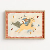 Little Tiger's Magical Ride – Nursery & Kids Wall Art