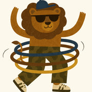Cool Lion – Nursery & kids wall art