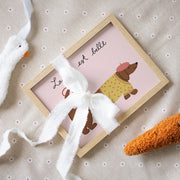 French Dog – Nursery & kids wall art