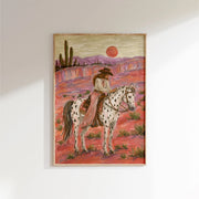 Desert Cowgirl – Coastal Wall Art