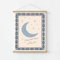 Decorazione per camera bambini di Stelle e Luna
