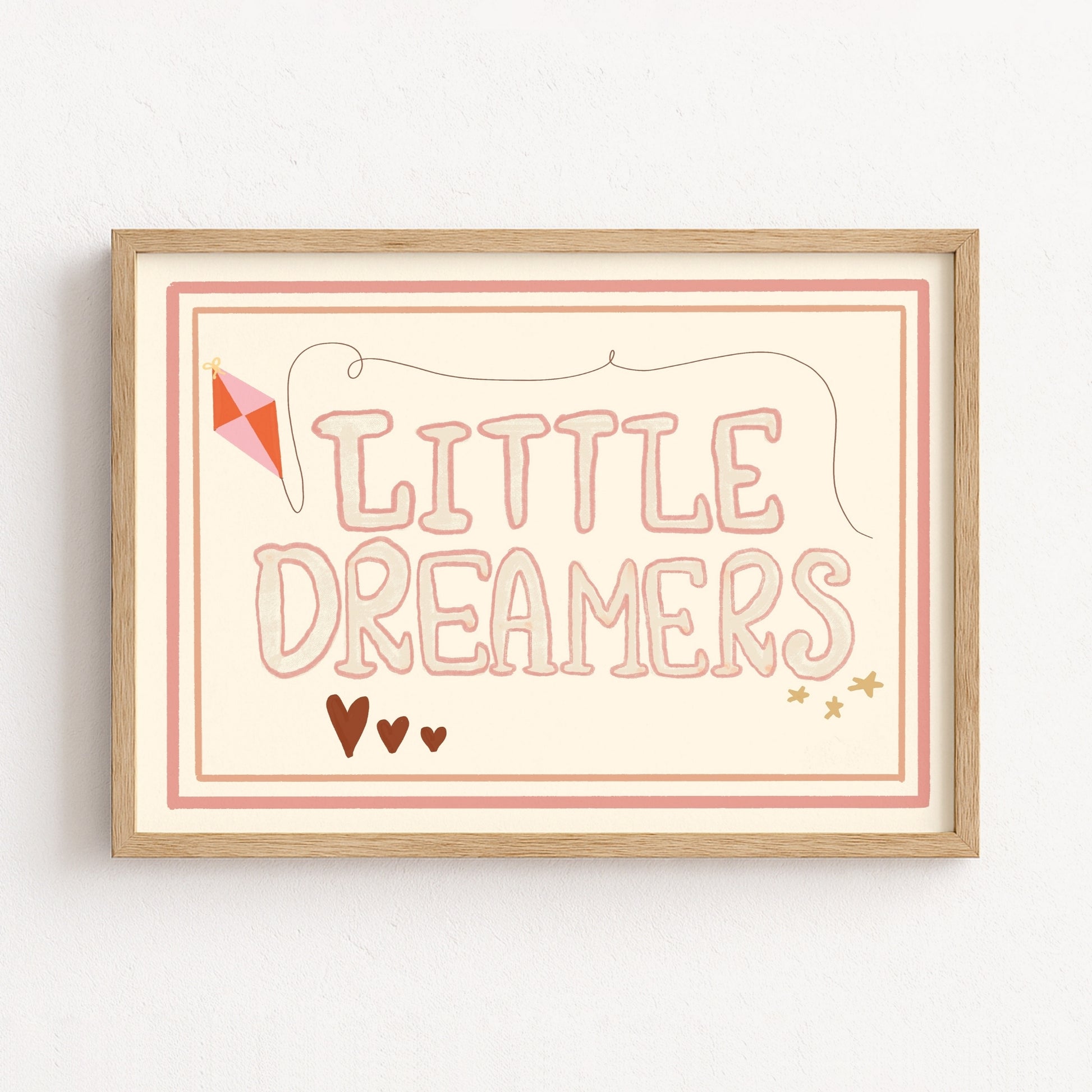 Little Dreamers Nursery Wall Art