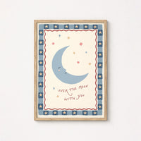 Decorazione per camera bambini di Stelle e Luna