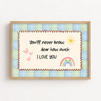 Cute Rainbow Wall Art