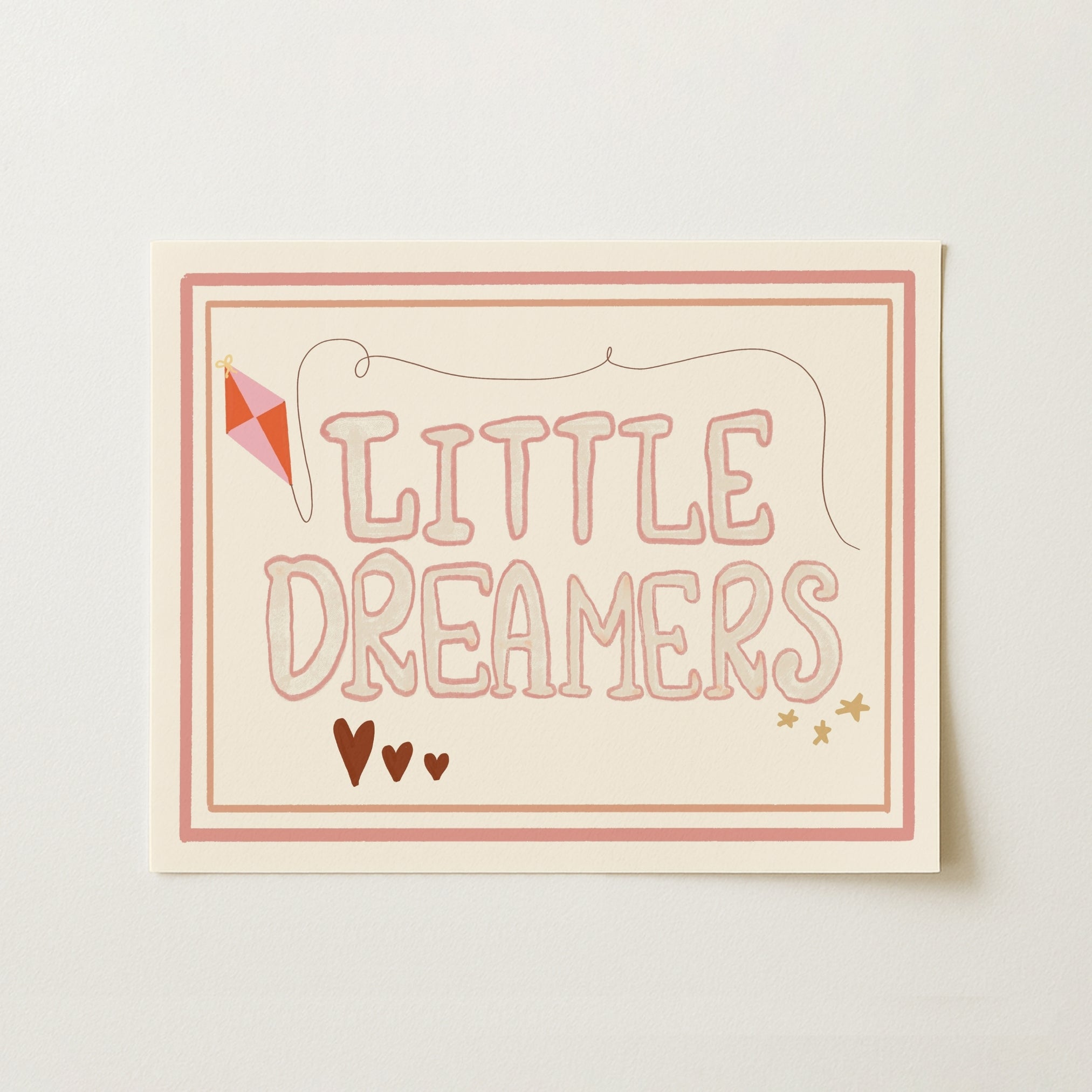 Little Dreamers Nursery Wall Art