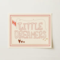 Little Dreamers Nursery Wall Art
