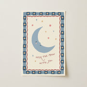 Moon Stars Baby – Nursery & kids wall art