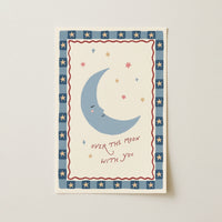 Decorazione per camera bambini di Stelle e Luna