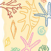 Colorful Sea Shell – Coastal Wall Art