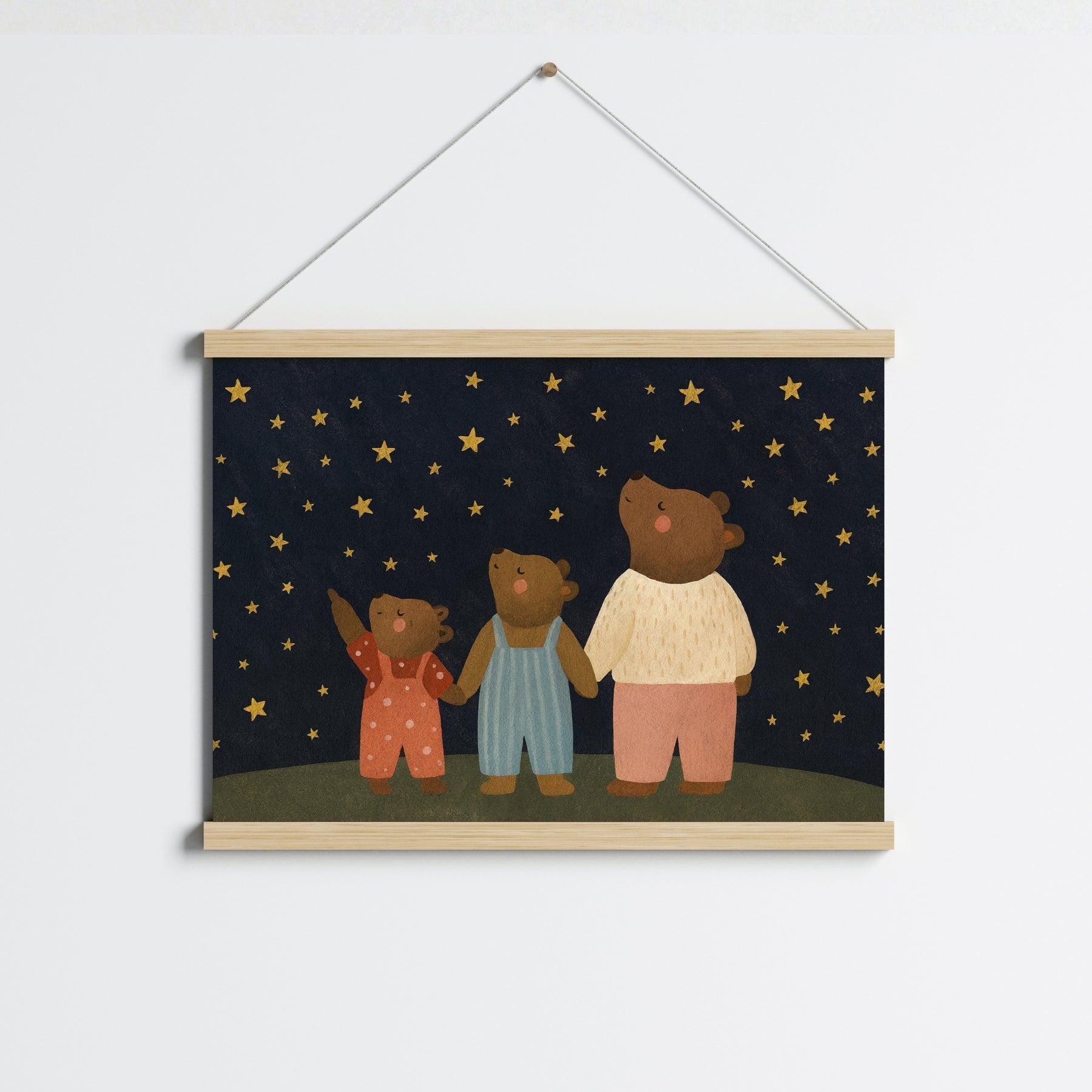 Cozy Bedtime Illustration