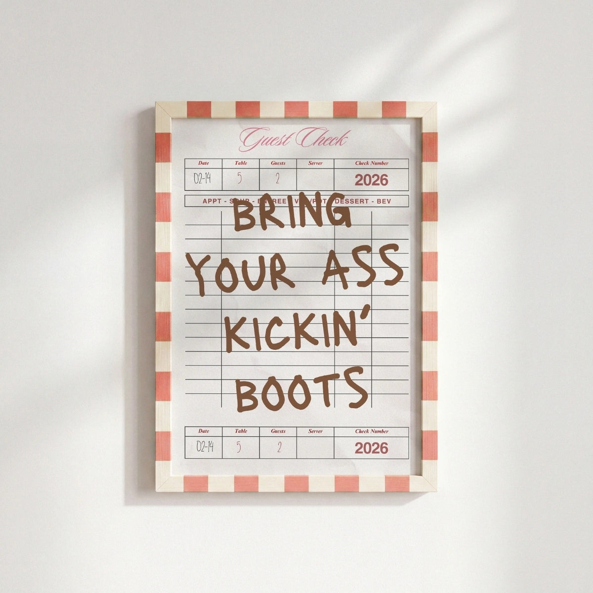 Funny Cowgirl Quote Print