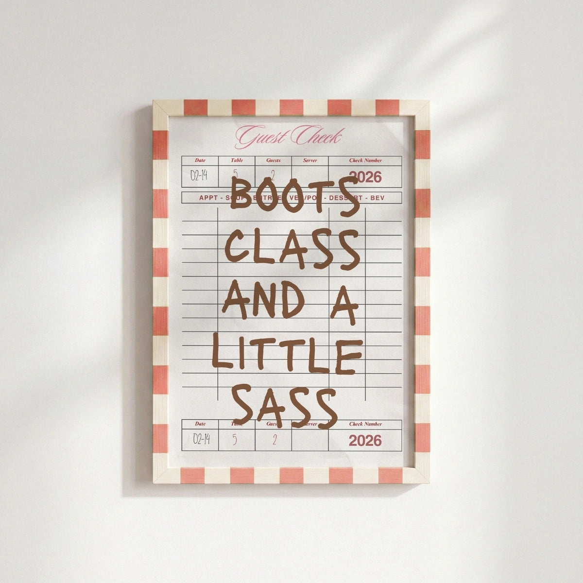 Funny Cowgirl Quote Print