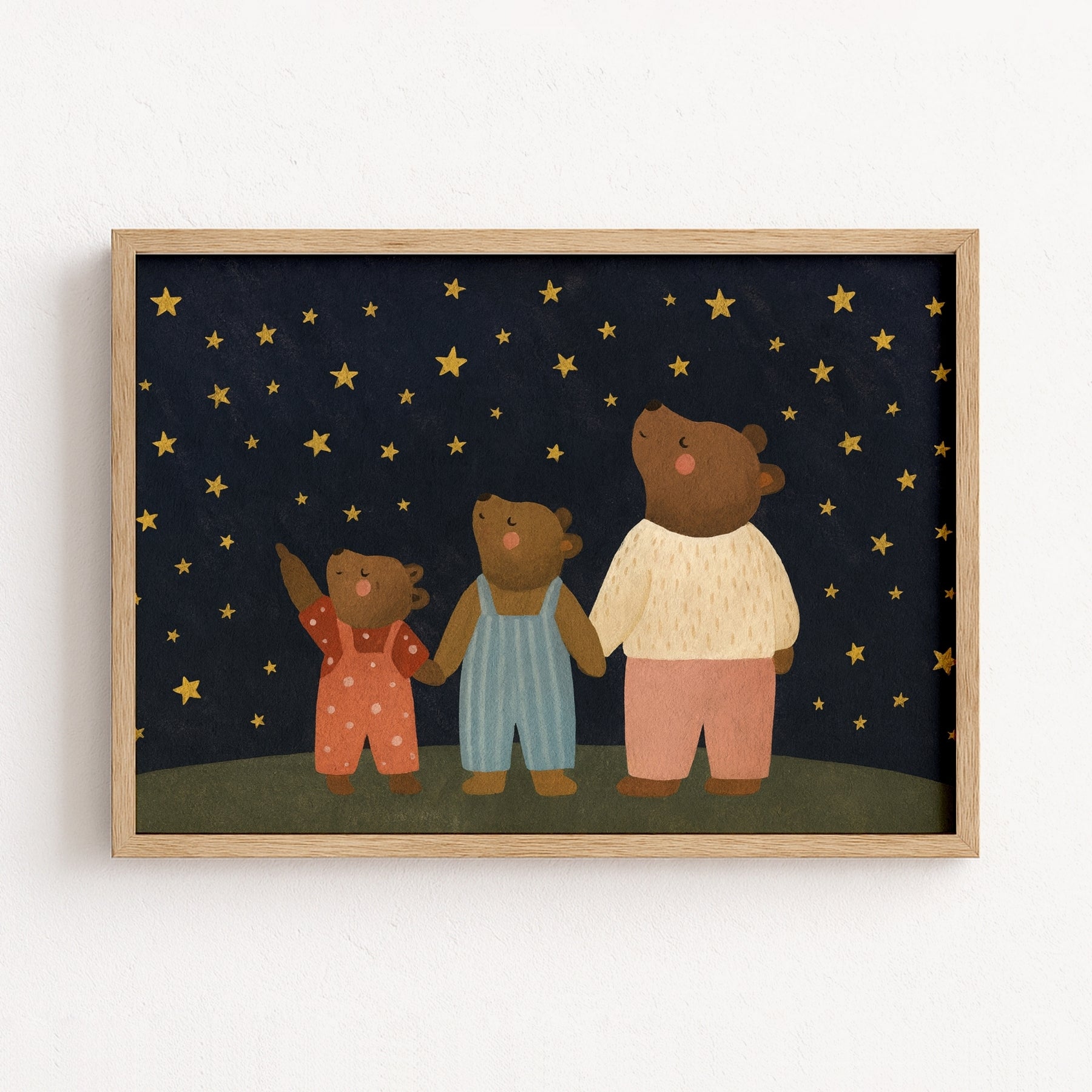 Cozy Bedtime Illustration
