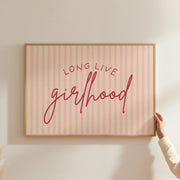 Long Live Girlhood – Nursery & kids wall art