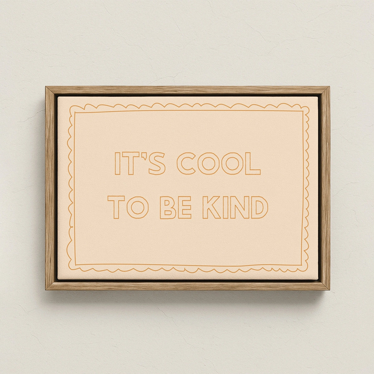 Framed canvas