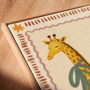 Giraffe with Balloons – Nursery & Kids Canvas Wall Art