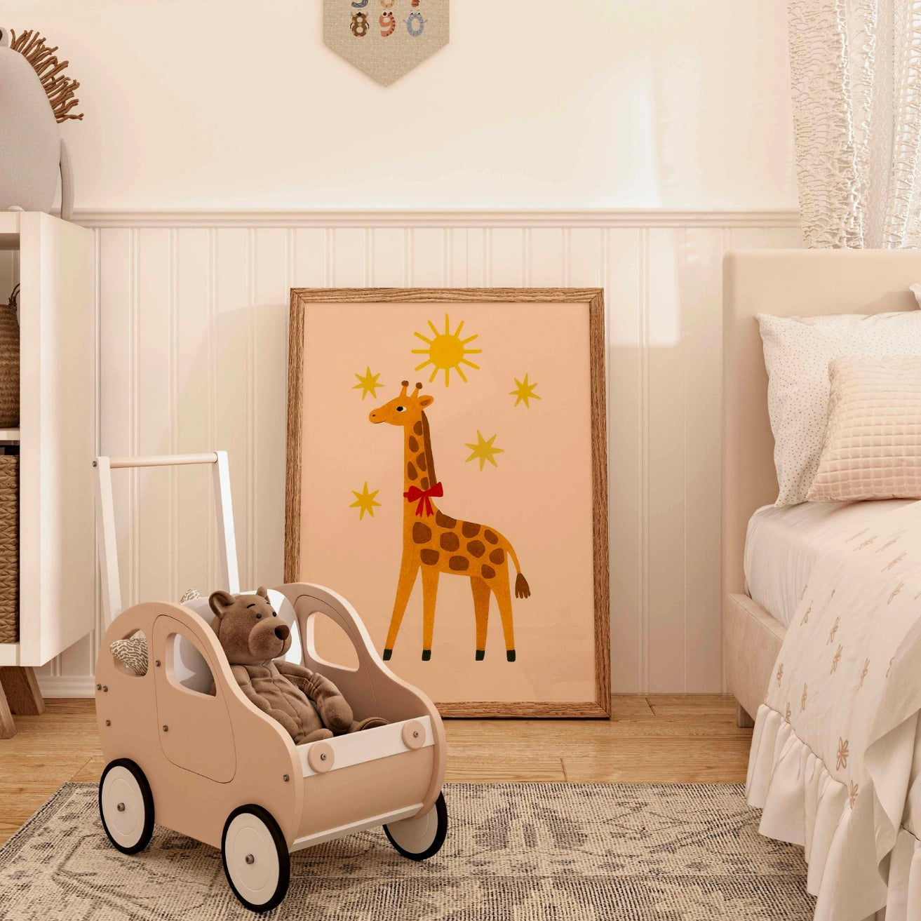Giraffe Nursery Print