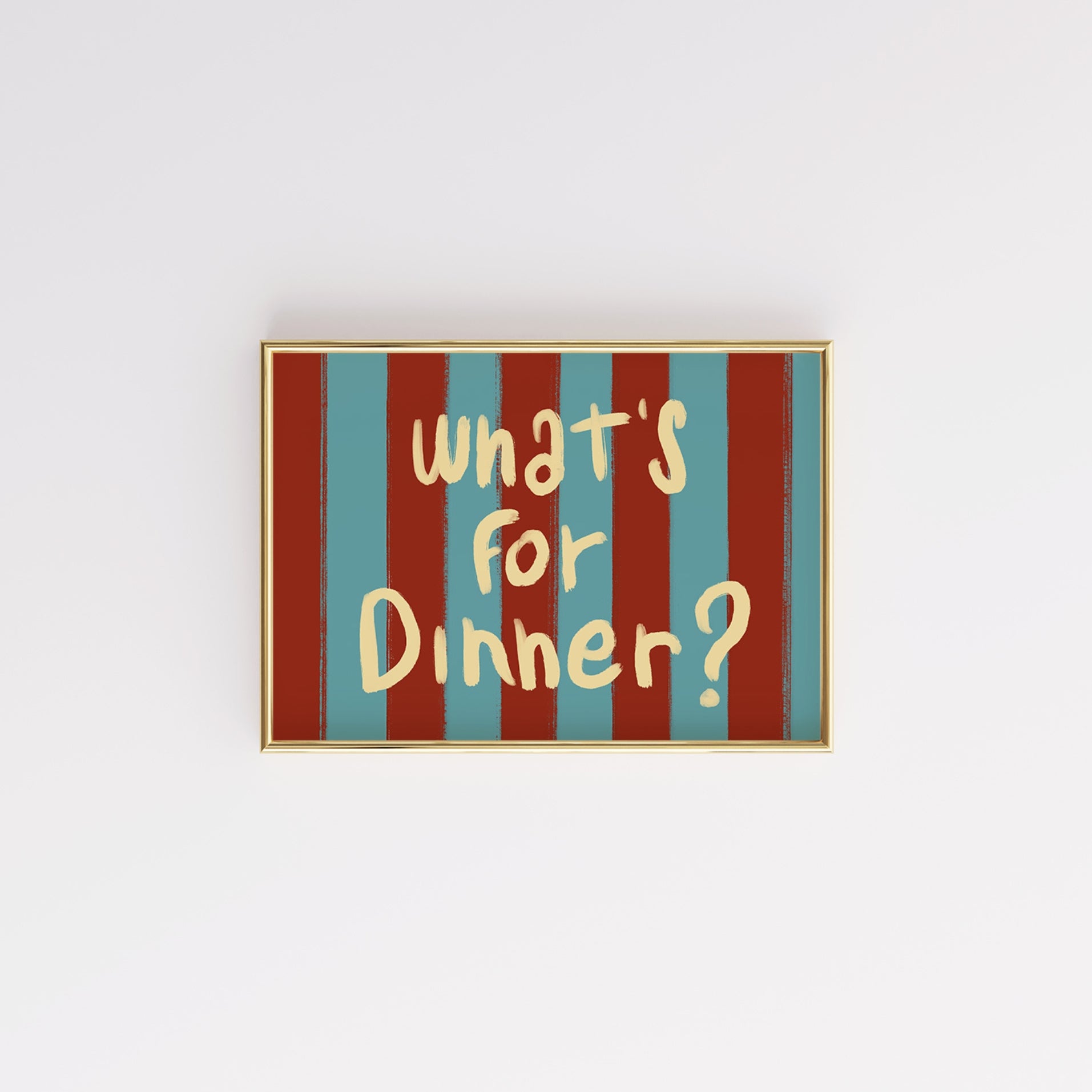 What’s for Dinner, Kitchen Wall Decor