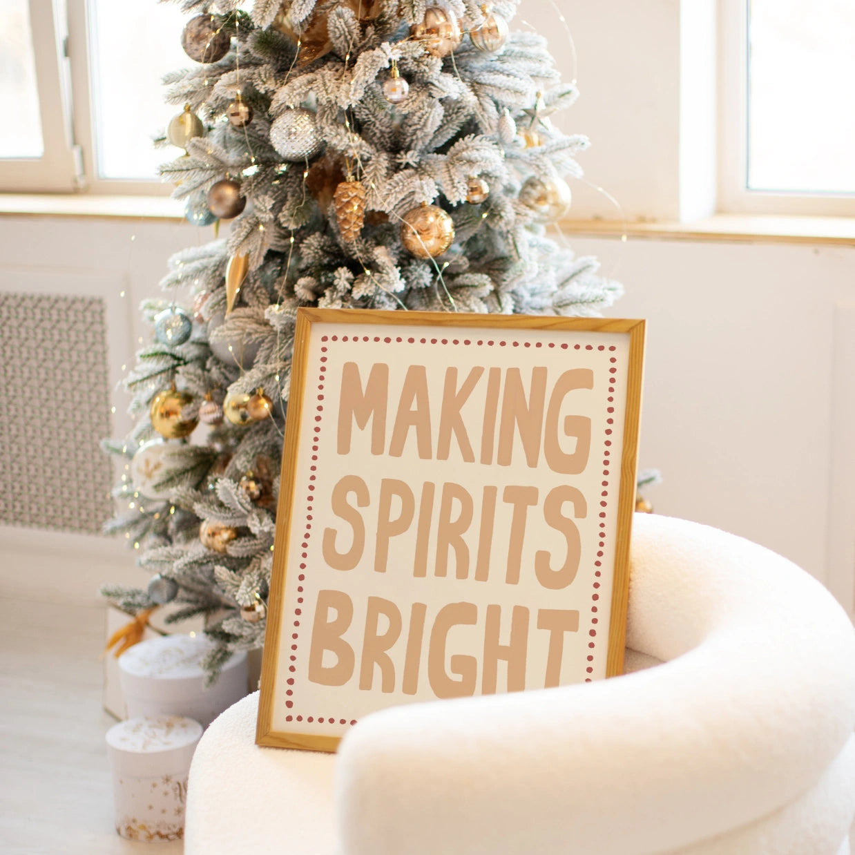 Making Spirits Bright Wall Art
