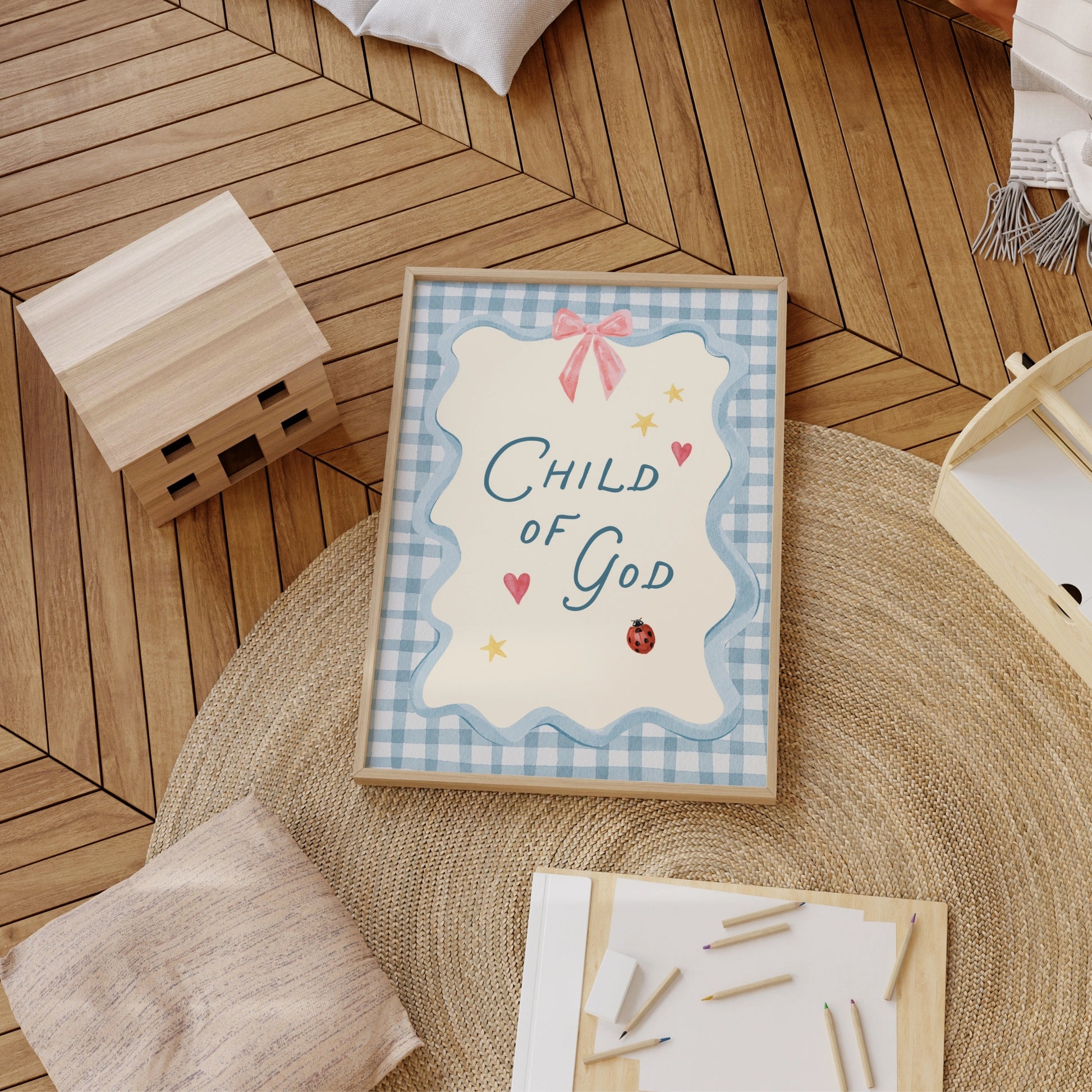 Modern Christian Nursery Decor, Christian Nursery Decor