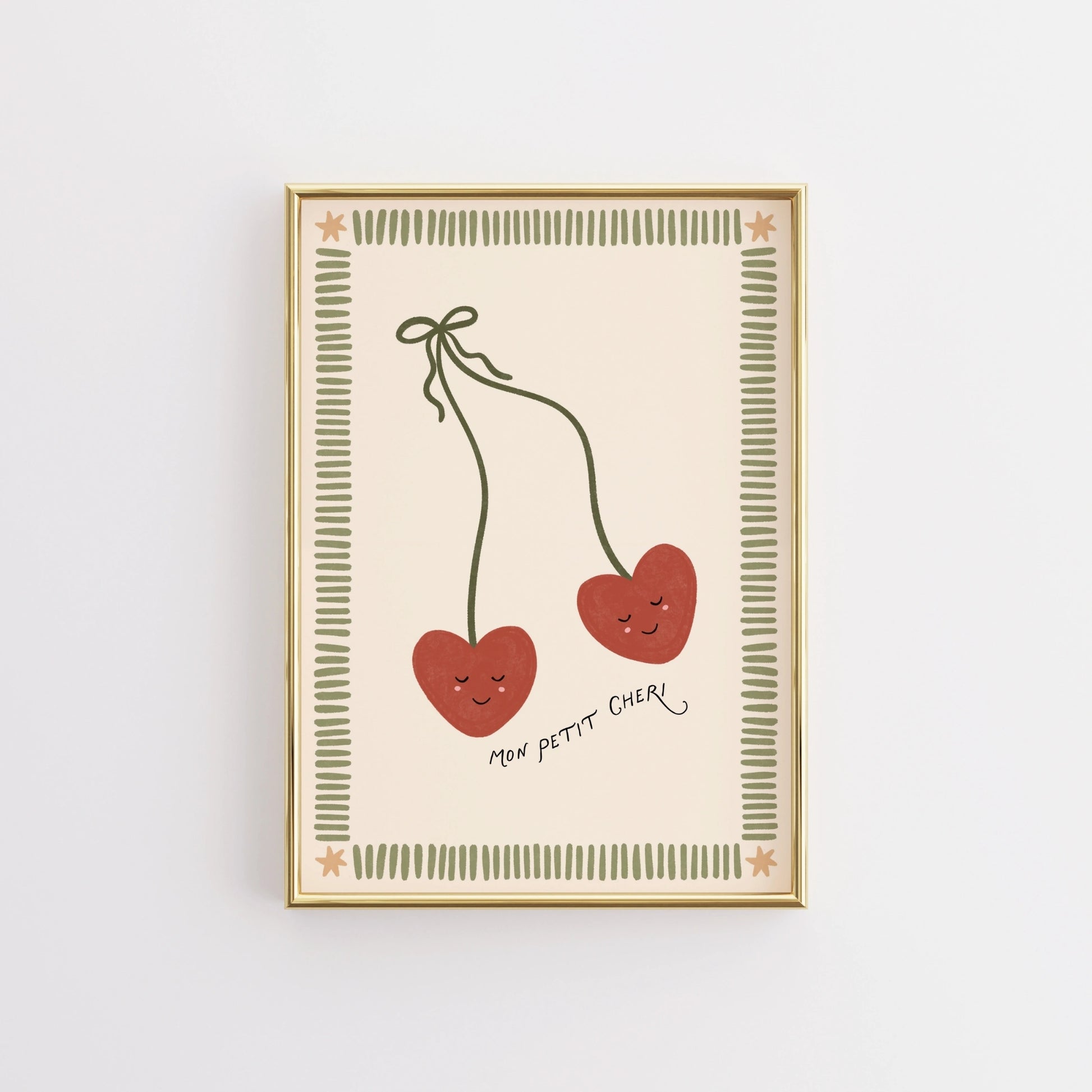 Cherry Nursery Wall Art