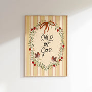 Child of God Christian – Nursery & kids wall art