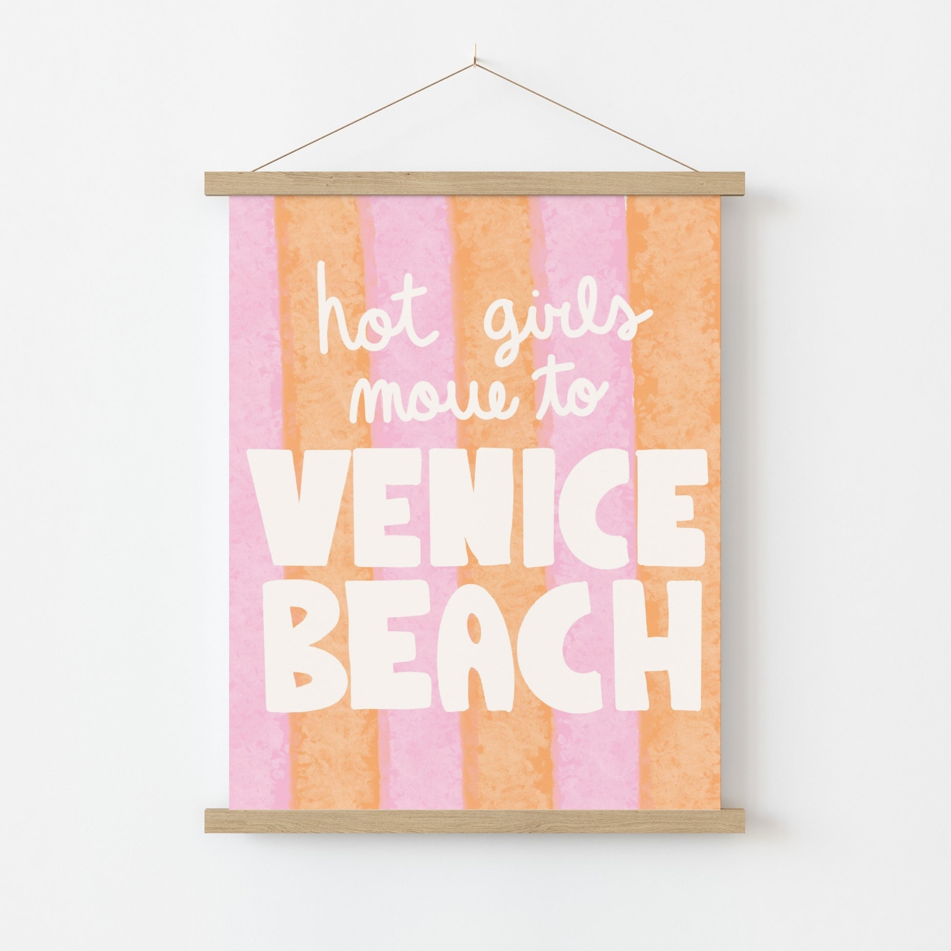 Venice Beach Wall Art Print - Hot Girls Summer Poster