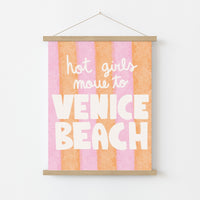 Venice Beach Wall Art Print - Hot Girls Summer Poster